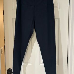 Soft Surroundings Navy Leggings